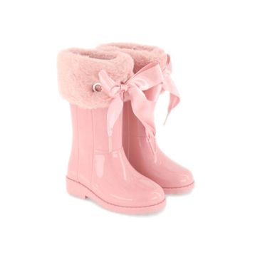 İgor Pembe Kız Çocuk Campera Charol Soft Yağmur Botu