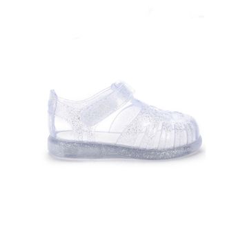 İgor Tobby Gloss Glitter S10308-091 Şeffaf Simli Kız Çocuk Sandalet