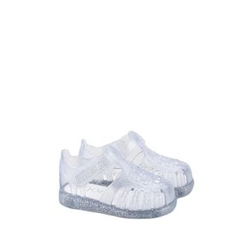 İgor Tobby Gloss Glitter S10308-091 Şeffaf Simli Kız Çocuk Sandalet