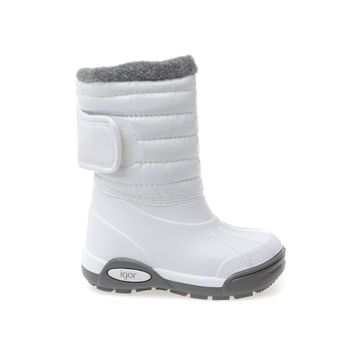İgor W10168-001 Topo Ski Charol Gri Su Geçirmez Çocuk Çizme