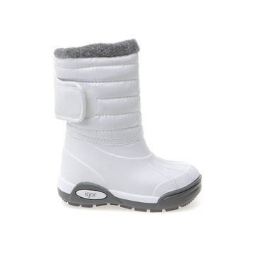 İgor W10168-001 Topo Ski Charol Gri Su Geçirmez Çocuk Çizme