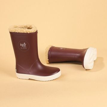 İgor W10207 Splash Nautico Su Geçirmez Bordo Unisex Çocuk Yağmur Kar Çizmesi