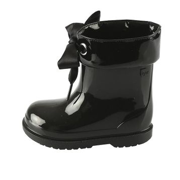 İgor W10238 Bimbi Lazo Siyah Kız Çocuk Yağmur Çizmesi