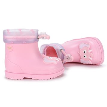 İgor W10242 Bimbi Elefante Filli Pembe Unisex Çocuk Yağmur Çizme