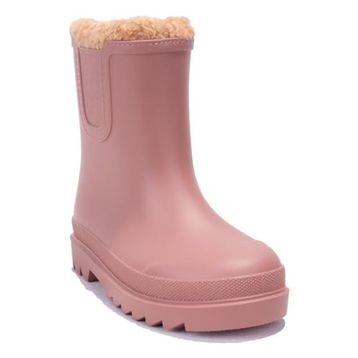İgor W10290 Tokio Burreguito Pembe Ortopedik Kürklü Kız Çocuk Yağmur Çizmesi