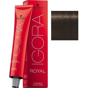 Igora Royal 3-65 Koyu Kahve-Çikolata Altın x4 Saç Boyası + 1 L Oksidan