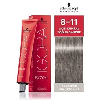 Igora Royal 8-1 Açık Kumral-Sandre 6 Adet Saç Boyası