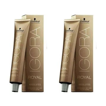 Igora Royal Absolutes 8-60 Açık Kumral Çikolata Doğal x2 Saç Boyası