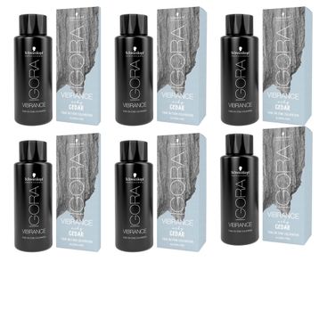 Igora Royal Raw Essentials 5-16 Açık Kahve Cendré Çikolata 6 Adet Saç Boyası
