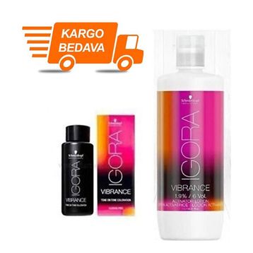 Igora Royal Vibrance 6-0 Koyu Kumral x10 Saç Boyası + 1 L Oksidan