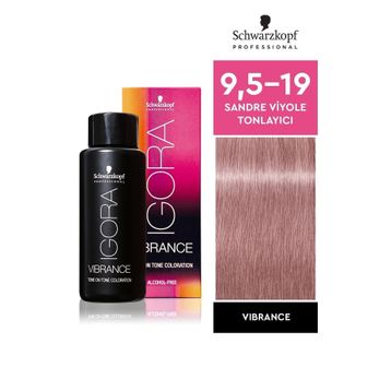 Igora Vibrance 9.5-19 Sandre Viyole Tonlayıcı 60 ml Saç Boyası