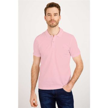 İGS Modernfit Dar Kalıp Polo Yaka Siyah Erkek T-Shirt