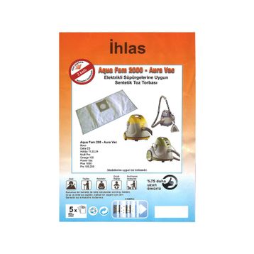 İhlas Aqua Vac Bez 10 Adet Toz Torbası