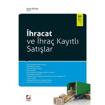 İHRACAT VE İHRAÇ KAYITLI SATIŞLAR - ZEKAI ÖZCAN