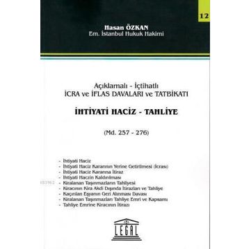 İhtiyati Haciz - Tahliye - Hasan Özkan