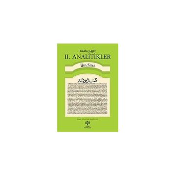 II. ANALITIKLER - İBN SINA