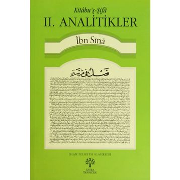 II. ANALITIKLER - İBN SINA