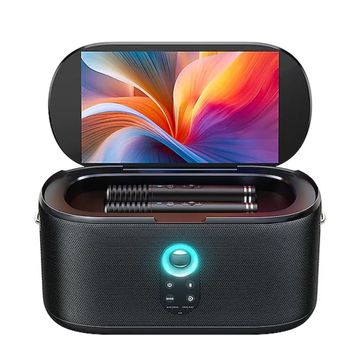 Ikarao Shell S1 10.1 Tabletli Çift Mikrofonlu Karaoke Bluetooth Hoparlör