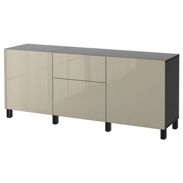 IKEA 09195588 Besta Venge Parlak Cila Bej