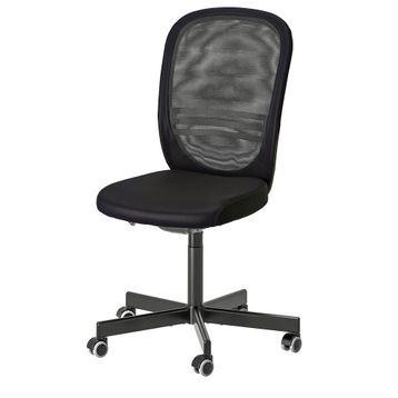 IKEA 10489028 Flıntan Siyah Çalışma Sandalyesi