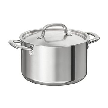 IKEA 365+ Paslanmaz Çelik 5 lt Çelik Tencere