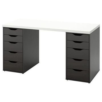 IKEA 79431997 Alex Beyaz Ofis Çalışma Masası