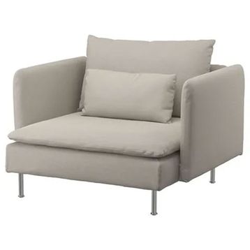 IKEA 89449647 Söderhamn Fridtuna Açık Bej Koltuk