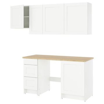 IKEA 99581429 Beyaz Mutfak Dolabı
