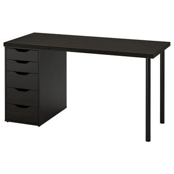 IKEA Alex Venge 132x58 cm Çalışma Masası