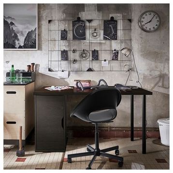 IKEA Alex Venge 132x58 cm Çalışma Masası