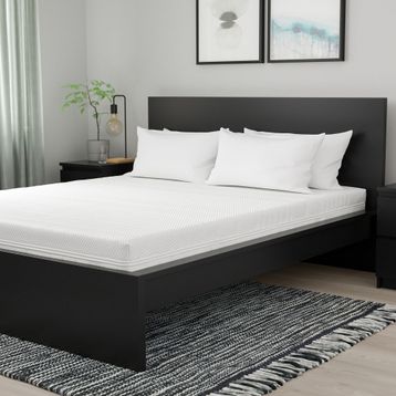 IKEA Anneland 160x200 CM Beyaz Çift Kişilik Yatak