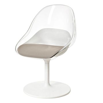 IKEA Baltsar Beyaz Dönen Sandalye