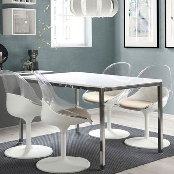 IKEA Baltsar Beyaz Dönen Sandalye