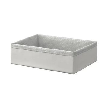 IKEA Baxna Gri Beyaz 26x34x10 cm Kutu