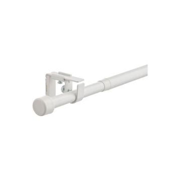 IKEA Bekrafta Beyaz 120 210 cm 19 mm Perde Çubuğu Seti