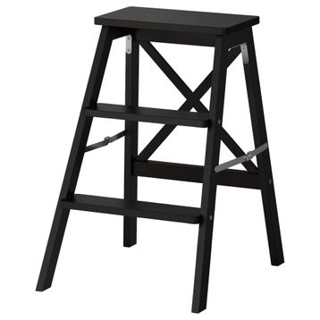 IKEA Bekvam Siyah 63 cm Portatif Merdiven