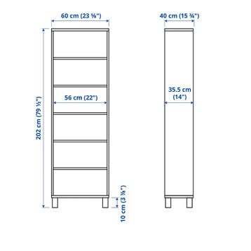 IKEA Besta 59590402 Venge Dolap