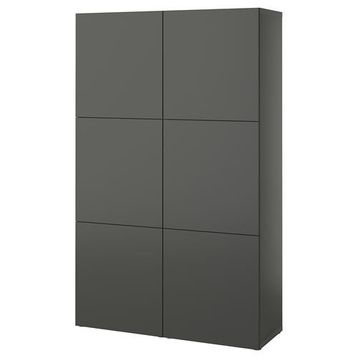 IKEA Besta 89508142 Koyu Gri Dolap