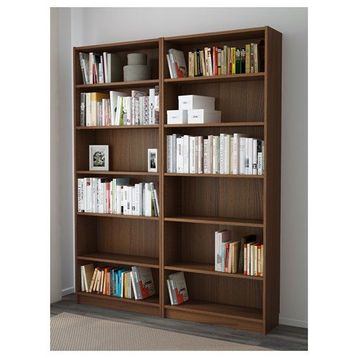 IKEA BILLY Kitaplık Kahverengi Dişbudak Kaplama 40x28x106 cm