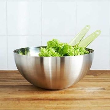 IKEA Blanda Blank Paslanmaz Çelik 28 cm Servis Kasesi