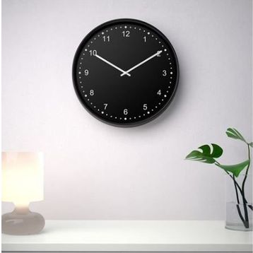 IKEA Bondıs Siyah Duvar Saati