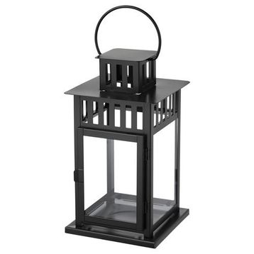 IKEA Borrby 28 cm Siyah Fener
