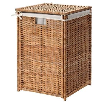 IKEA Branas Rattan 80 lt Çamaşır Sepeti
