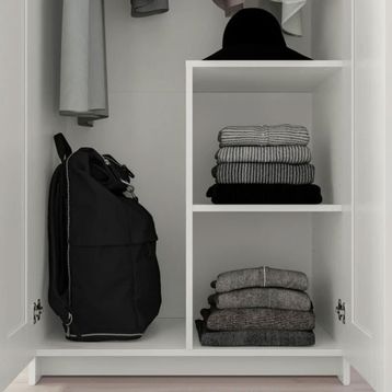IKEA Brimnes Beyaz 78x190 cm Gardırop
