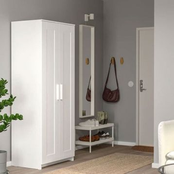 IKEA Brimnes Beyaz 78x190 cm Gardırop