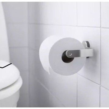 IKEA BROGRUND Paslanmaz Çelik Tuvalet Kağıtlığı
