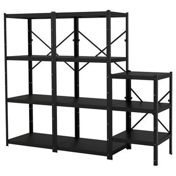 IKEA Bror Siyah 65x40x110 cm Raf Ünitesi