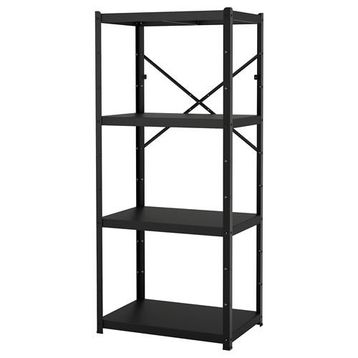 IKEA Bror Siyah 65x40x110 cm Raf Ünitesi