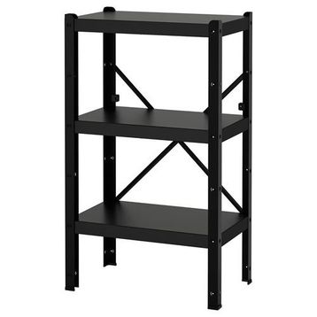 IKEA Bror Siyah 65x40x110 cm Raf Ünitesi