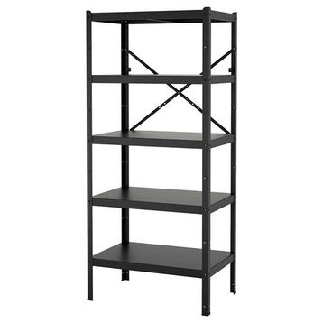 IKEA Bror Siyah 65x40x110 cm Raf Ünitesi